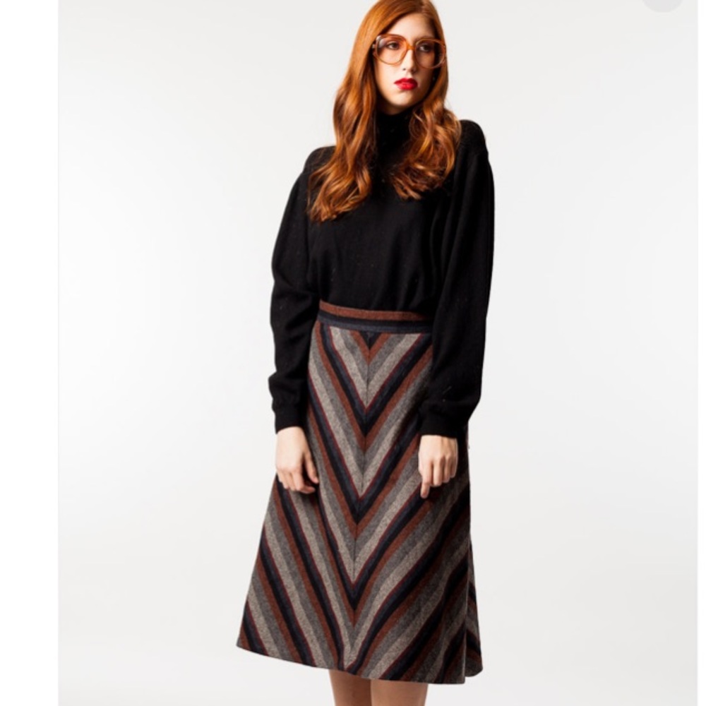 Vintage Plaid skirt